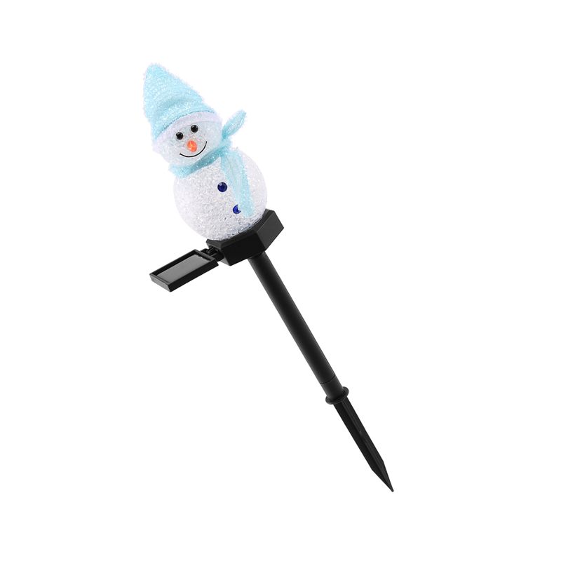 Outdoor Solar Power Xmas Lights - AT29-스노우맨 솔라 라이트 크리스마스 태양광 LED