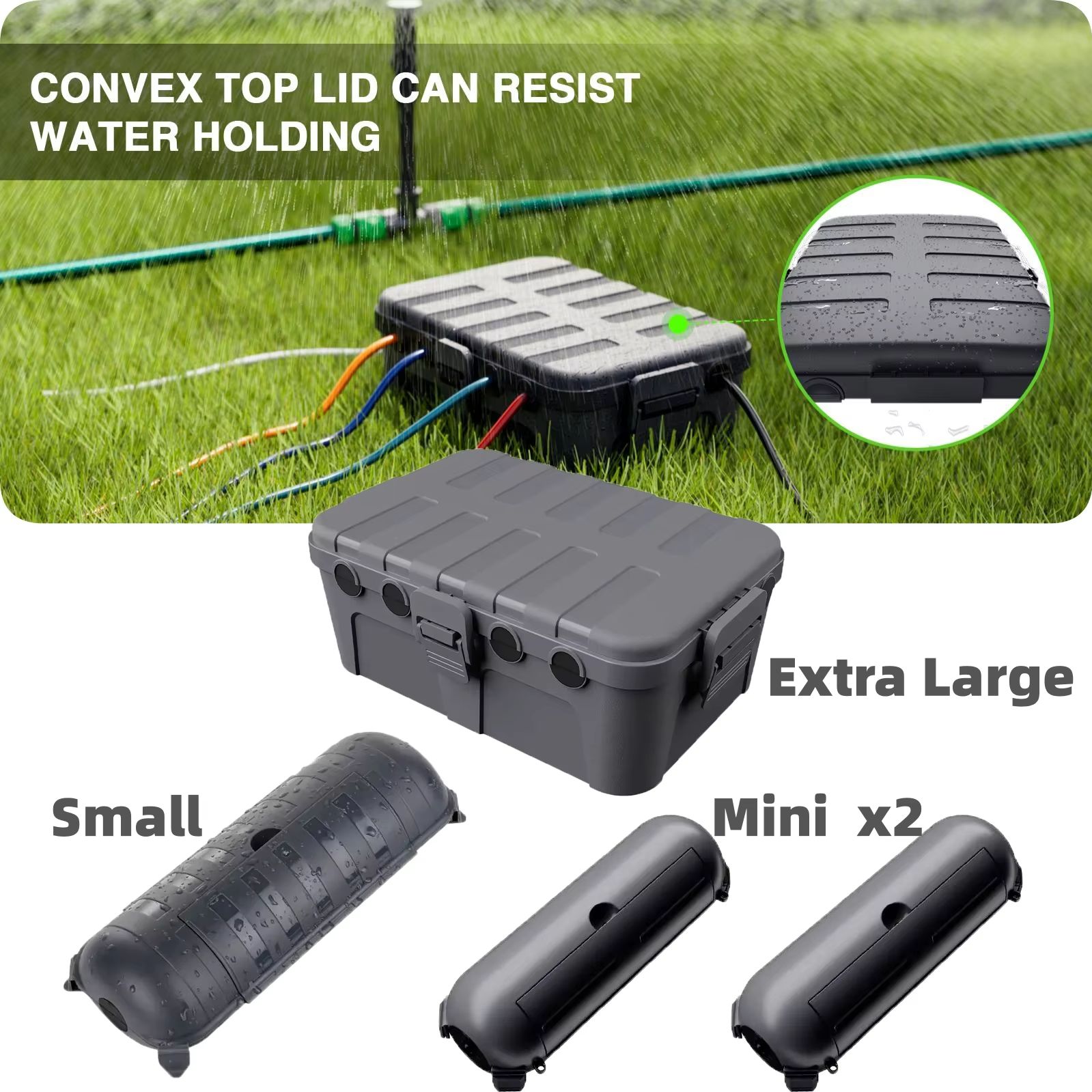 Outdoor Power Plug - 대형 방수 야외 전기 박스 케이블