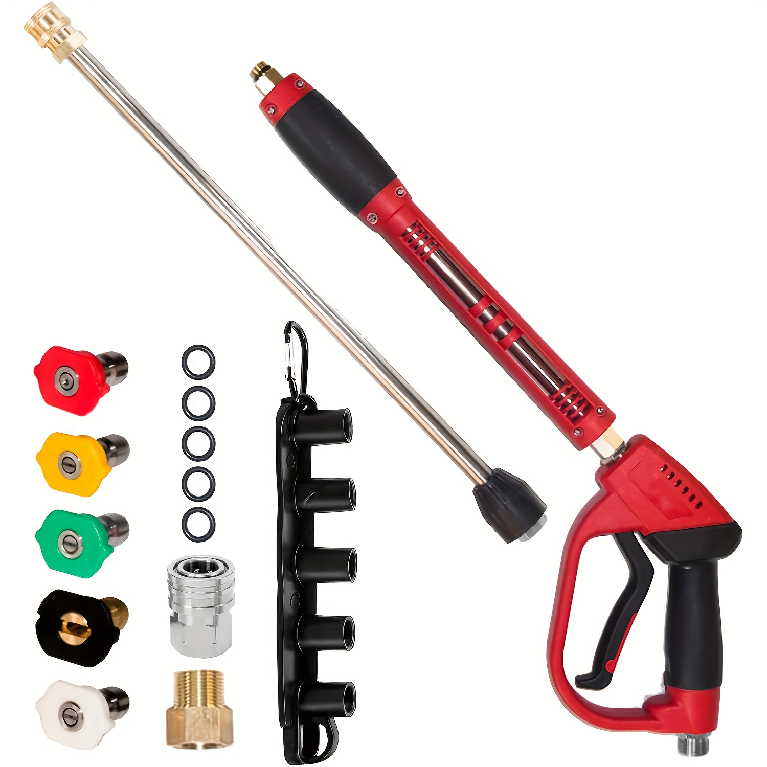 Power Washer Gun Replacement - 고압 세척기 건, 빨간색 고출력 세척기