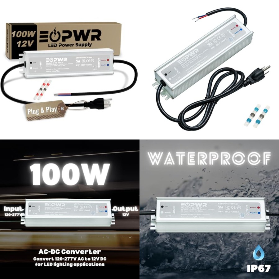 Outdoor Power Plug - LED 드라이버 방수 IP67 전원 공급