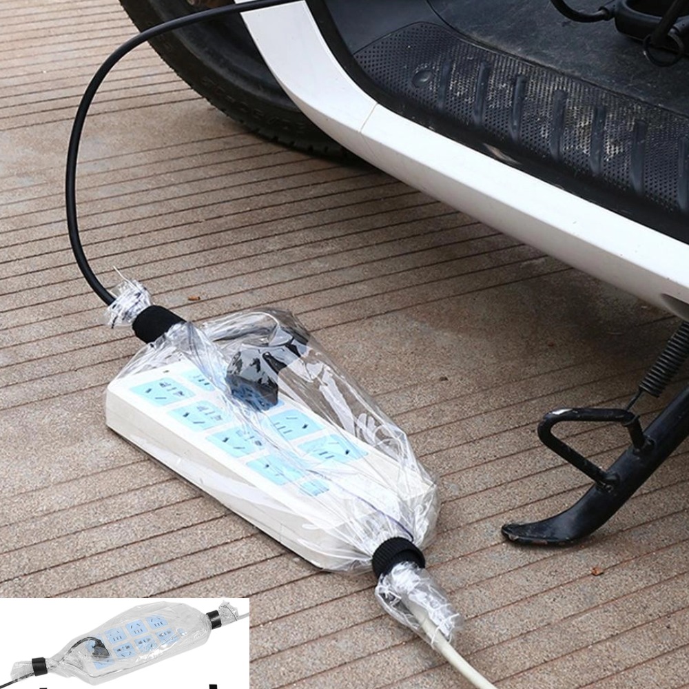 Outdoor Power Plug - 방수 EV 충전기 레인커버, 전기차 충전