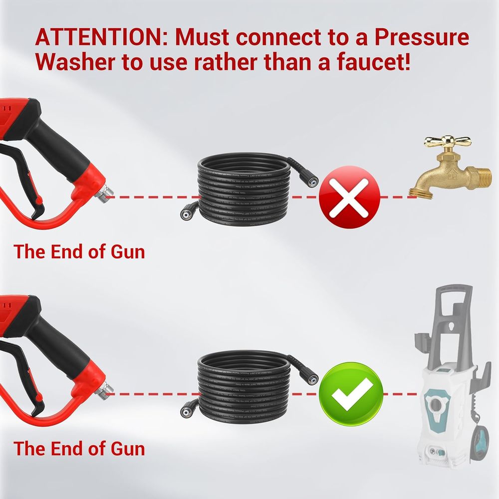 세척기 건 및 호스 키트, 25피트 파워 세척기 호스  - Power Washer Gun Replacement 리뷰 및 가격