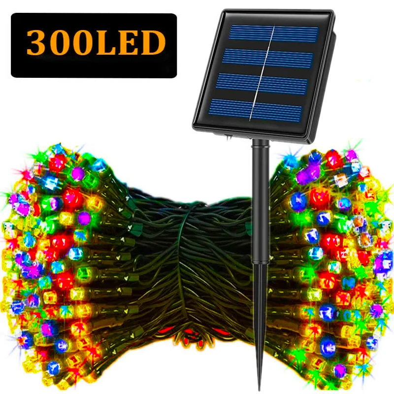 5M-32M LED 태양 문자열 조명 300LED 8  - Outdoor Solar Power Xmas Lights 리뷰 및 가격
