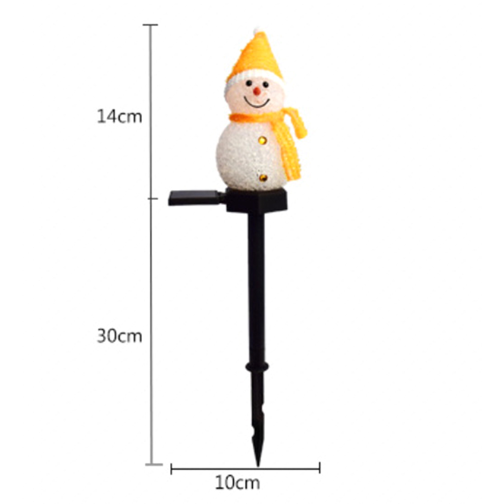 ABAH-눈사람 태양광 조명 크리스마스 태양열 LED  - Outdoor Solar Power Xmas Lights 리뷰 및 가격
