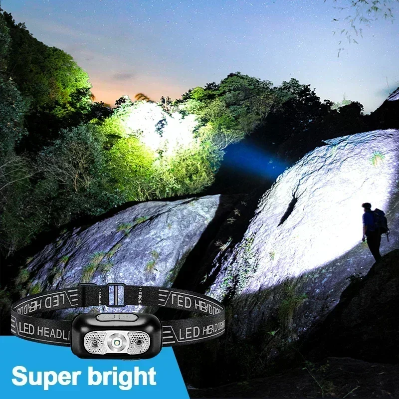 강력한 라이트 헤드램프 미니 LED 야간 낚시용 강력  - Outdoor Power Head 리뷰 및 가격