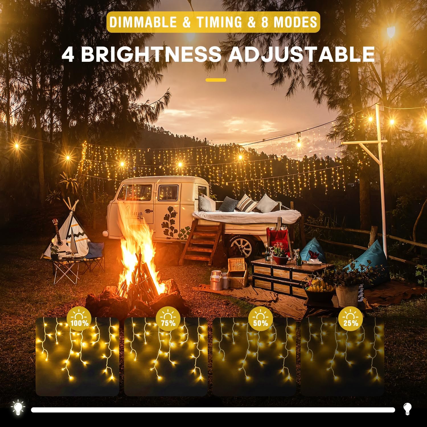 태양열 고드름 조명 야외 요정 스트링 조명 2개 태양열 - Outdoor Solar Power Xmas Lights 리뷰 및 가격