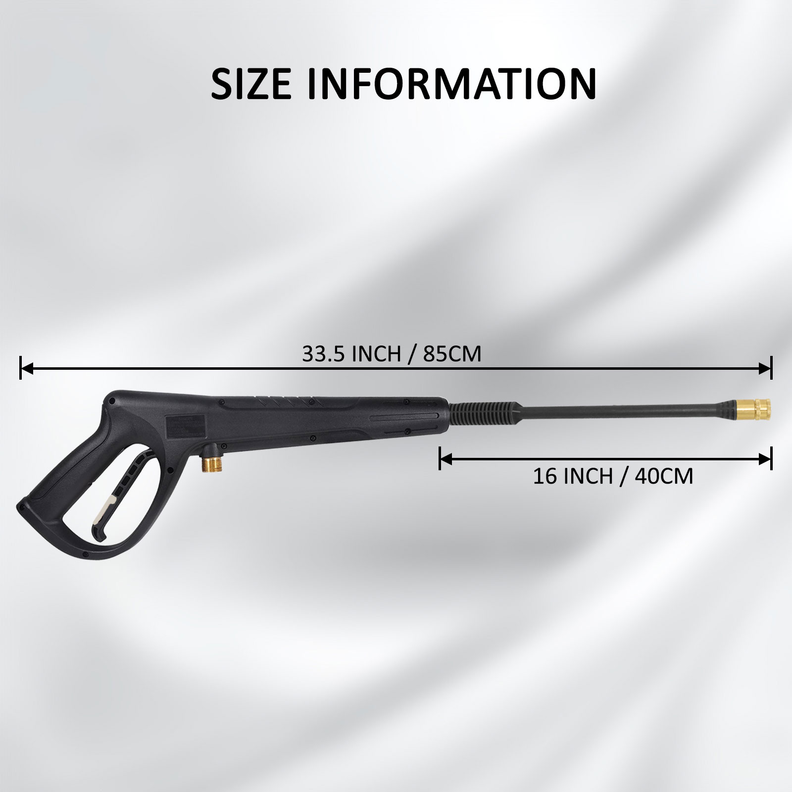 압력 세척기 건 M22 14MM 입구 피팅 파워 세척기 - Power Washer Gun Replacement 리뷰 및 가격
