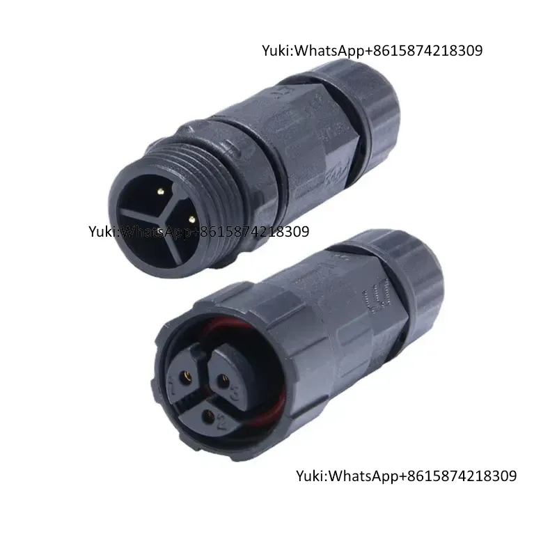 IP68 방수 LLT M16 2핀 커넥터 남성 플러그  - Outdoor Power Plug 리뷰 및 가격