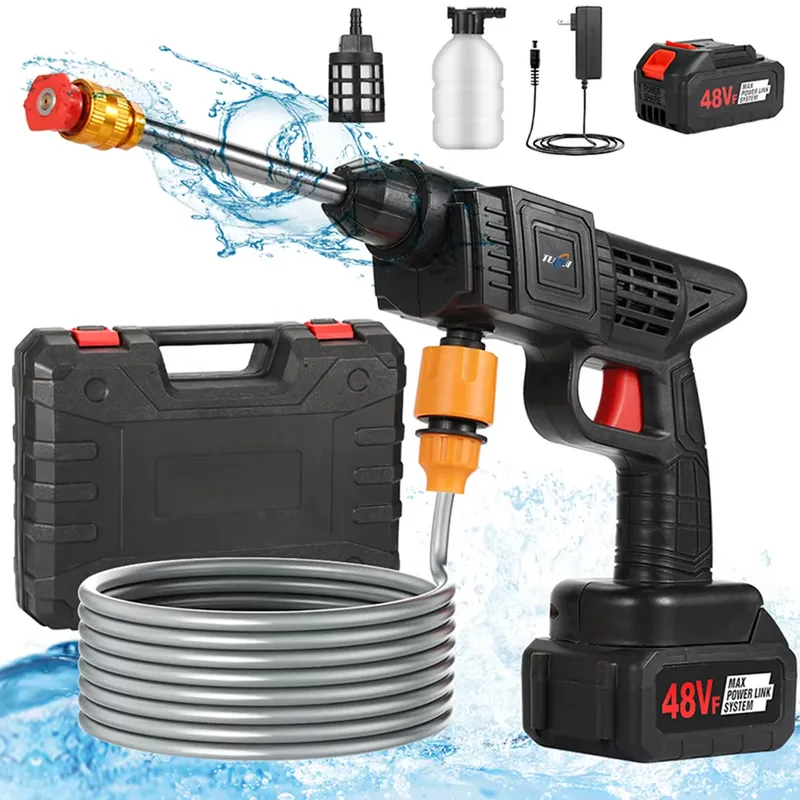 무선 고압 세차기 전동 무선 휴대용 세차기 강력 48V - Pressure Washer Electric 리뷰 및 가격