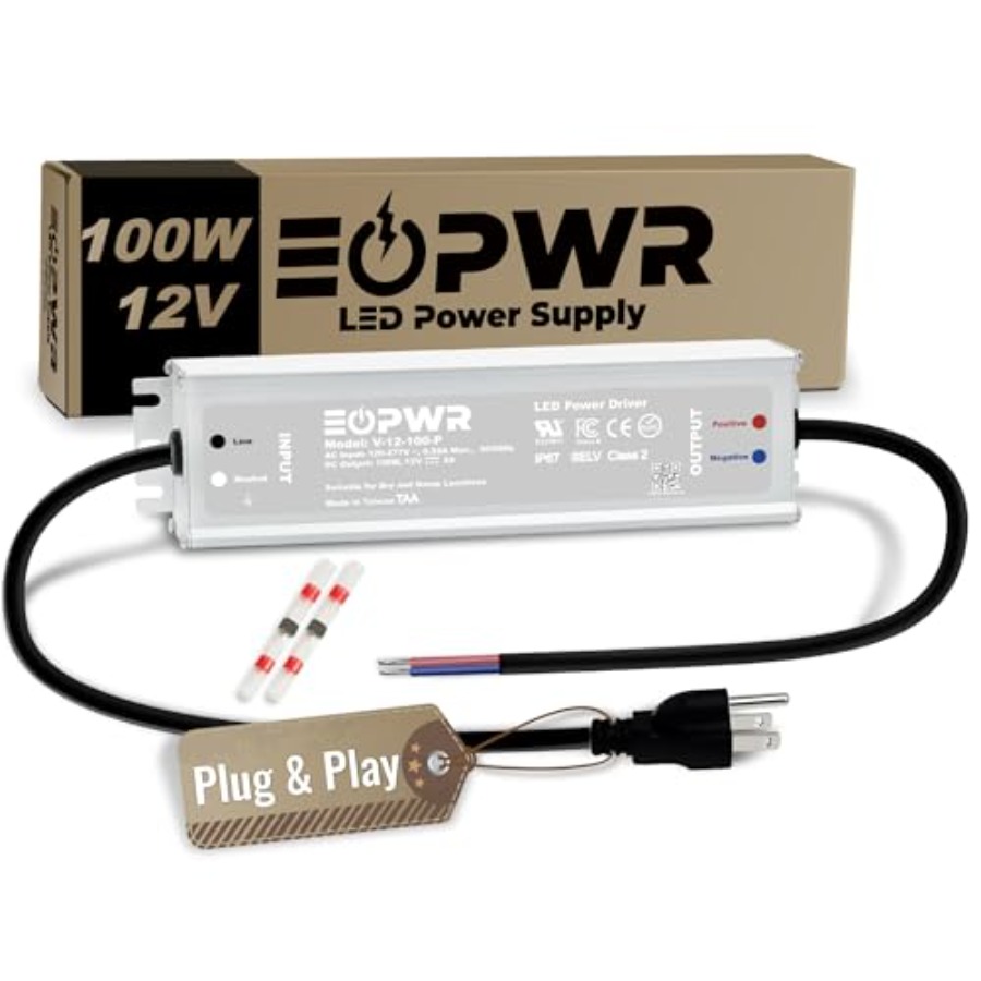 LED 드라이버 방수 IP67 전원 공급 장치 AC12 - Outdoor Power Plug 리뷰 및 가격
