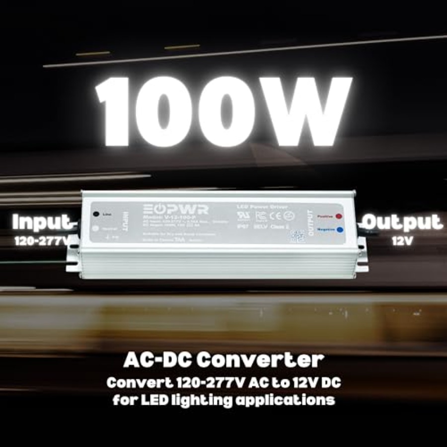 LED 드라이버 방수 IP67 전원 공급 장치 AC12 - Outdoor Power Plug 리뷰 및 가격
