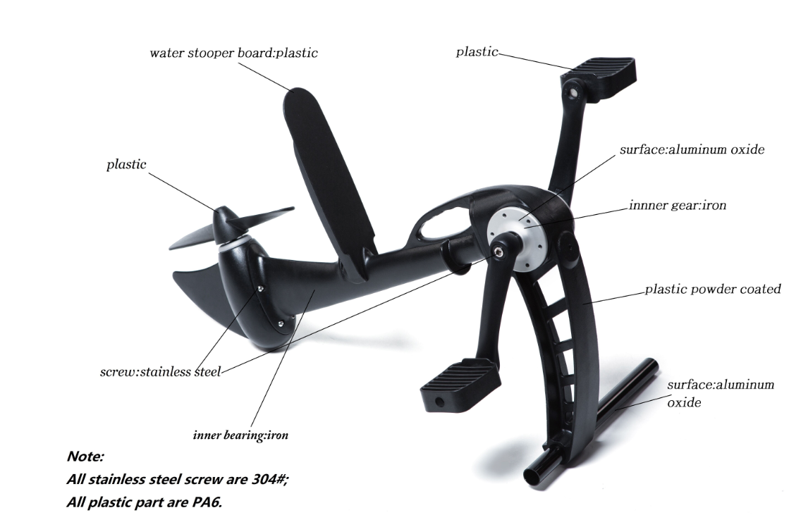 야외용 페달 보트(세일링)와 파워 낚시 카약 모터 PV - Outdoor Power And Pedal 리뷰 및 가격