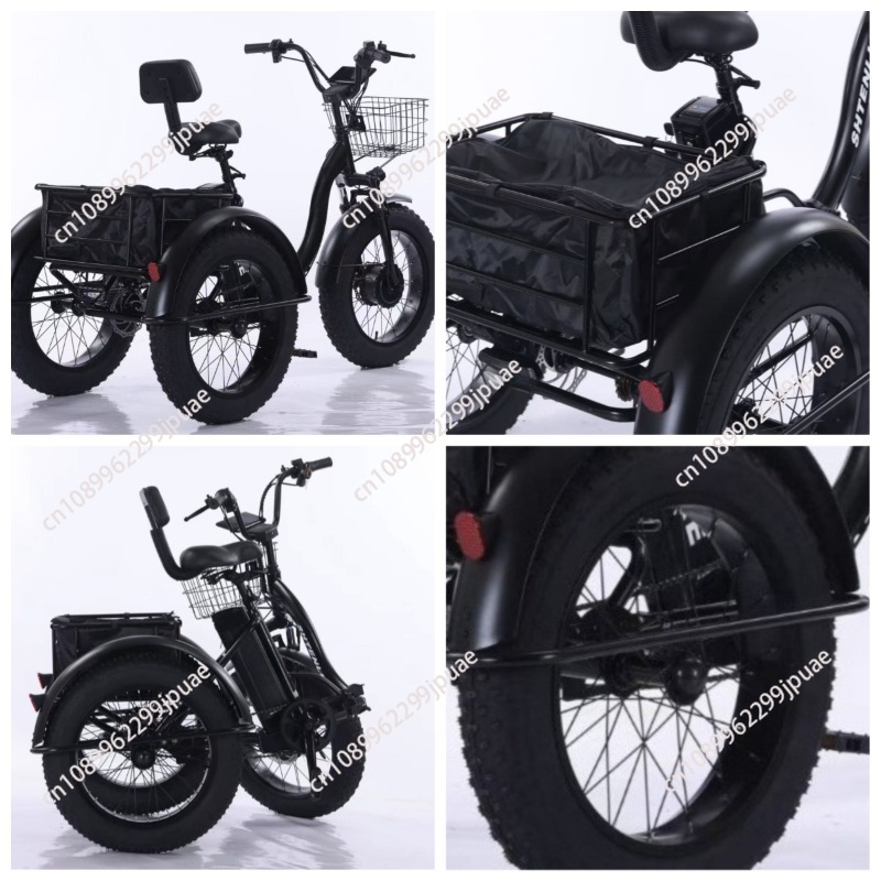20인치 광폭 타이어 전기 삼륜 자전거, 리튬 배터리  - Outdoor Power And Pedal 리뷰 및 가격