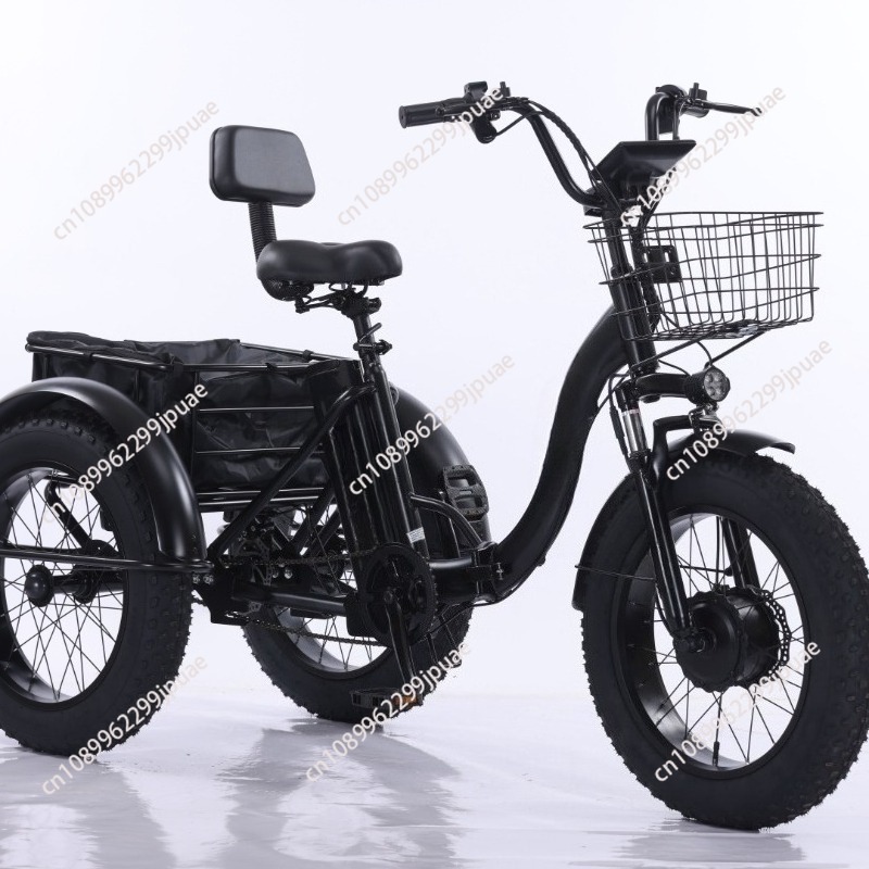 20인치 광폭 타이어 전기 삼륜 자전거, 리튬 배터리  - Outdoor Power And Pedal 리뷰 및 가격