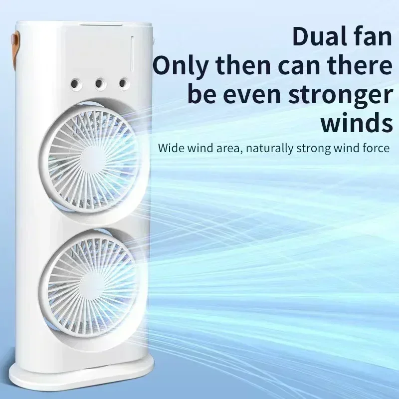 더블 헤드 듀얼 물분사 미스트 팬, 가정 및 야외용 리 - Outdoor Power Head 리뷰 및 가격
